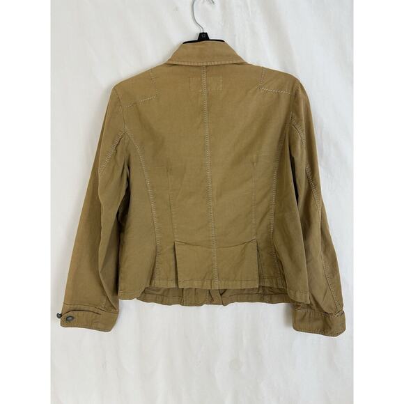 BLUE WILLI'S Natural Garments made In Denmark Quality Field Jacket Military Lg - Picture 4 of 7